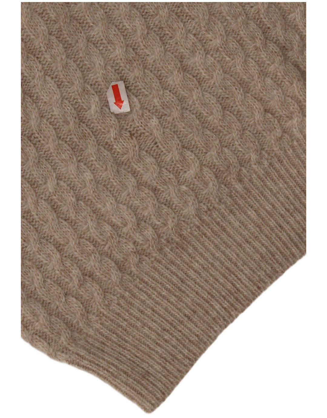 ST. Maglione cardigan da donna ANDREWS UK 18 XL Beige Angora