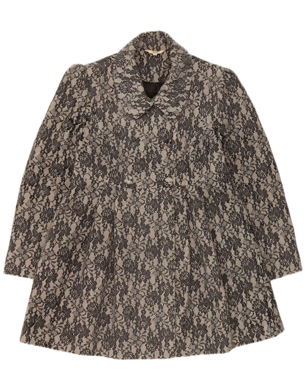Giacca blazer da donna Marks & Spencer UK 14 Grigio medio floreale