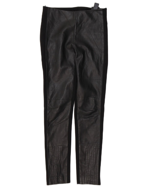 Pantaloni slim autografi da donna Marks & Spencer UK 6 XS W28 L28 neri