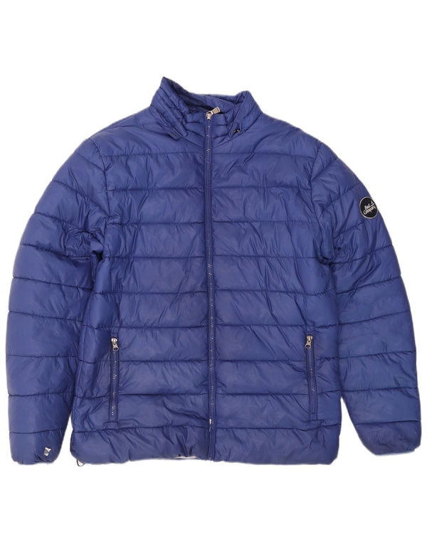 Giacca imbottita da uomo Best Company UK 42 XL Blu