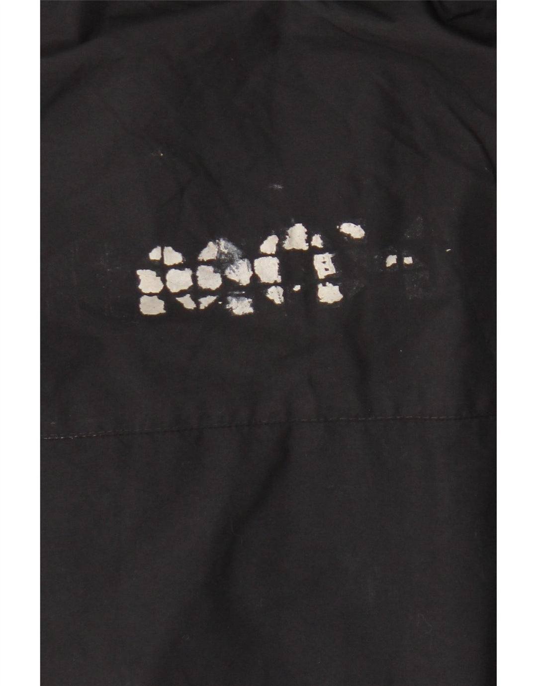 Giacca antipioggia con cappuccio grafico Nike da ragazzo 12-13 anni Large Nera geometrica