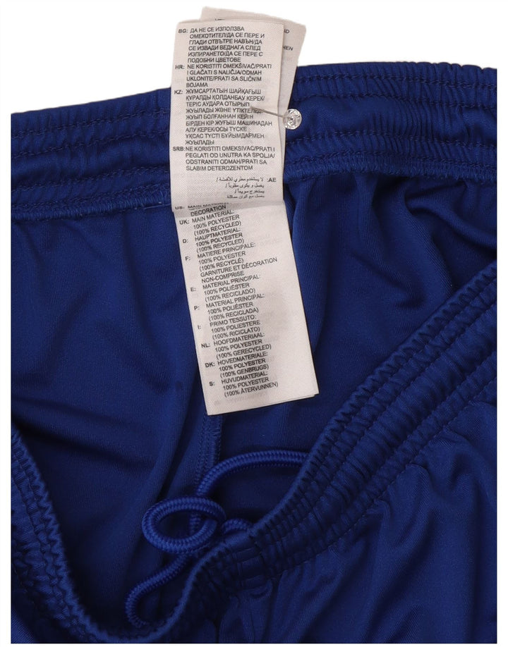 Pantaloncini sportivi grafici da uomo Adidas grandi sportivi in poliestere blu