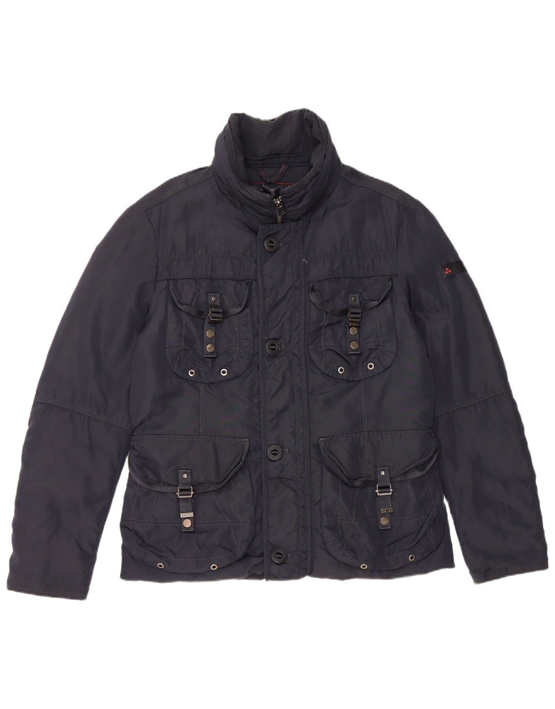 PEUTEREY Giacca multiuso da uomo UK 38 Medium Blu Navy Poliammide