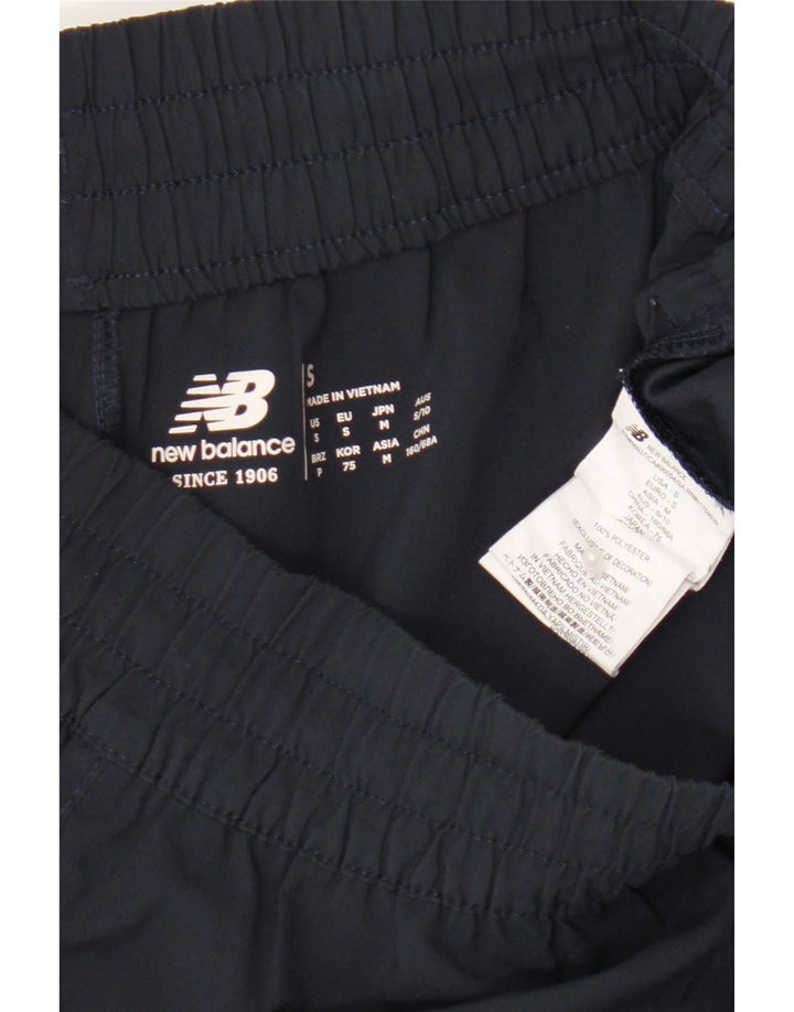 Pantaloncini sportivi da donna New Balance UK 10 Small poliestere blu navy