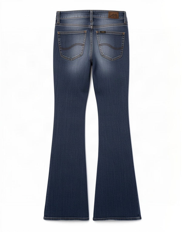 Jeans svasati Lee da donna Gale W26 L31 cotone blu