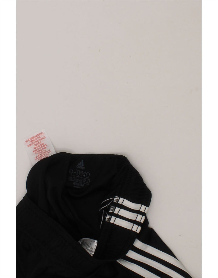 ADIDAS Boys Aeroready Sport Shorts 9-10 Years Black Polyester Vintage Adidas and Second-Hand Adidas from Messina Hembry 