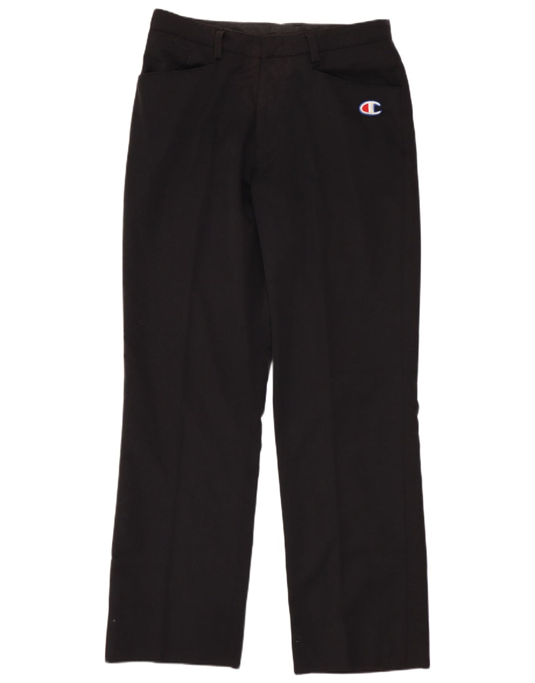 Pantaloni casual dritti da uomo Champion Medium W32 L29 Poliestere nero