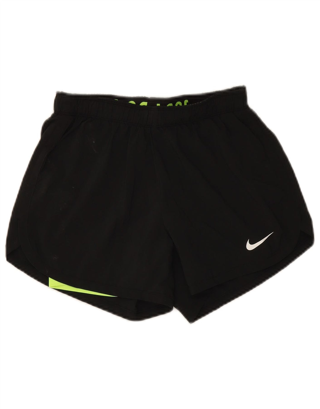 Pantaloncini sportivi Nike Dri Fit da donna UK 8 piccoli neri