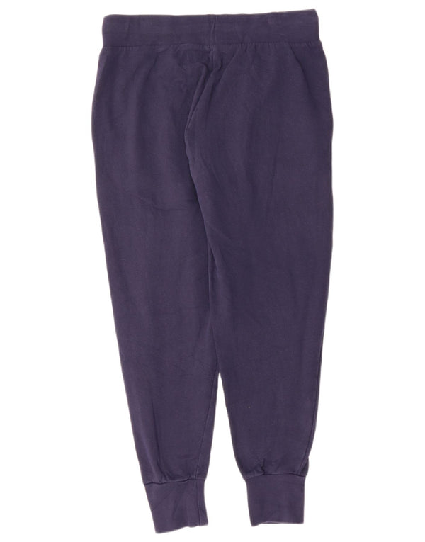 Pantaloni da tuta da donna KAPPA Joggers UK 14 Medio Blu Navy Cotone