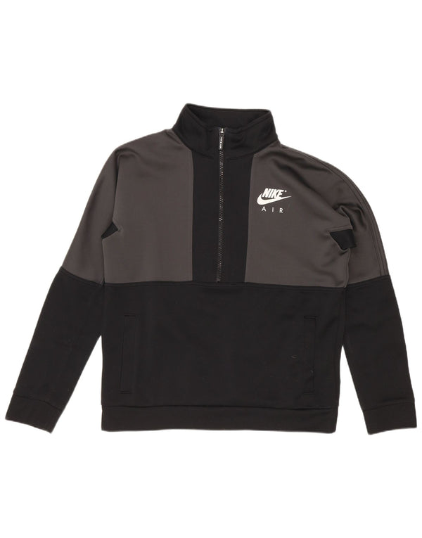 Felpa grafica Nike da bambino, 12-13 anni, grande, colore nero