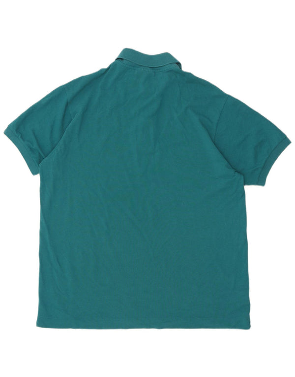 Polo da uomo Lacoste Classic Fit taglia 6 XL in cotone turchese