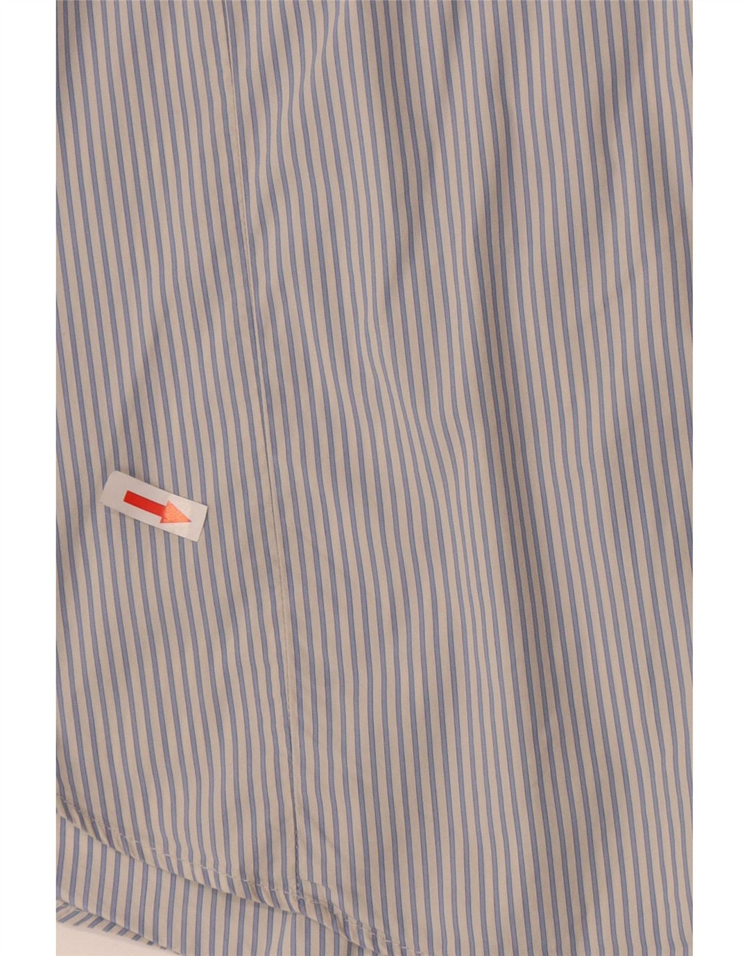 Camicia da uomo Ted Baker taglia 5 XL cotone gessato blu