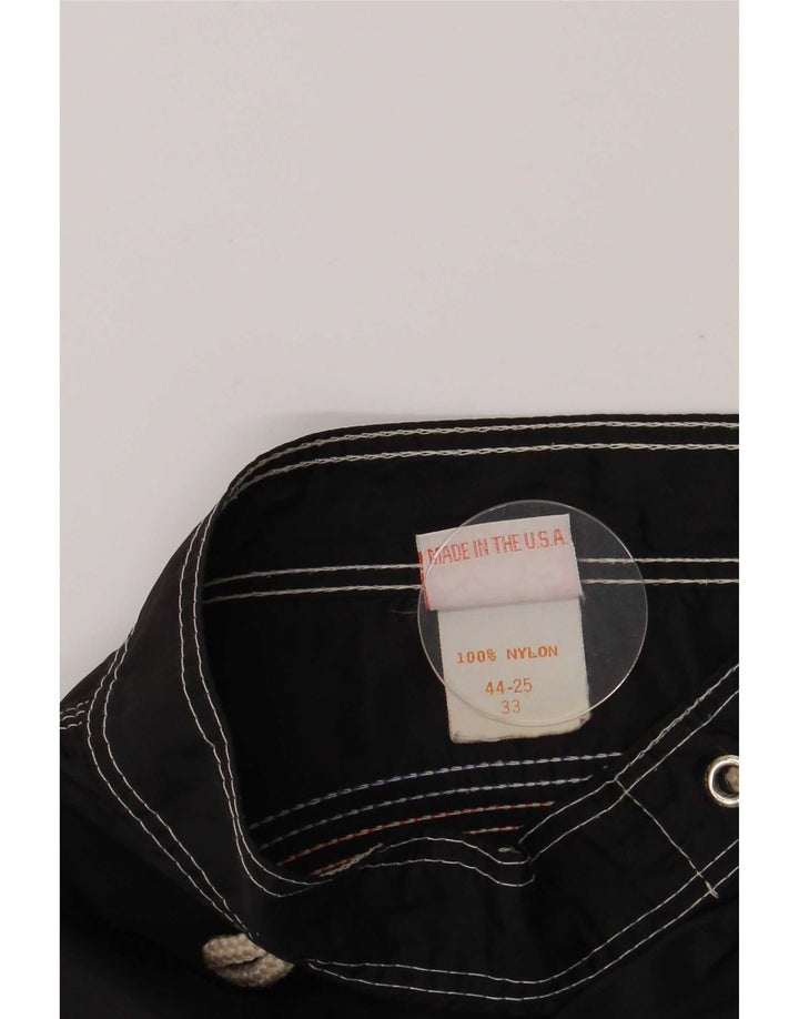 Pantaloncini da bagno da uomo Sundek nylon nero medio