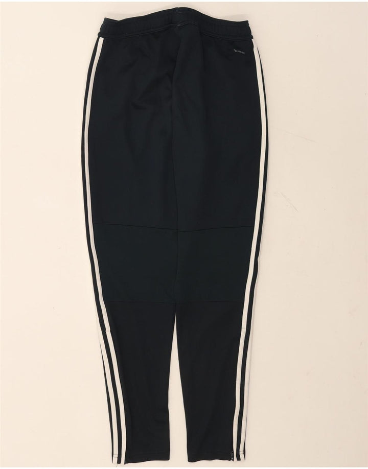 Pantaloni da tuta Adidas da uomo del Real Madrid piccoli in poliestere nero