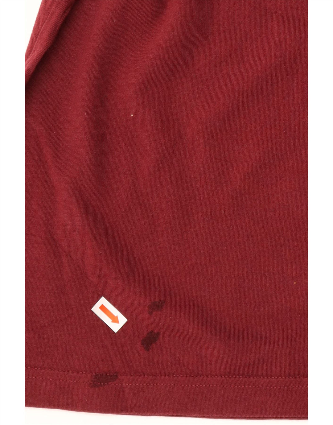 T-shirt grafica da uomo Calvin Klein Top in cotone rosso medio