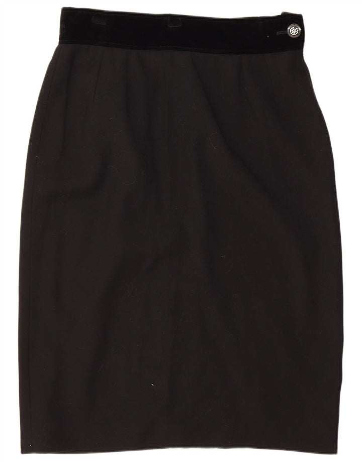 Gonna tubino da donna Valentino UK 12 media W30 nera