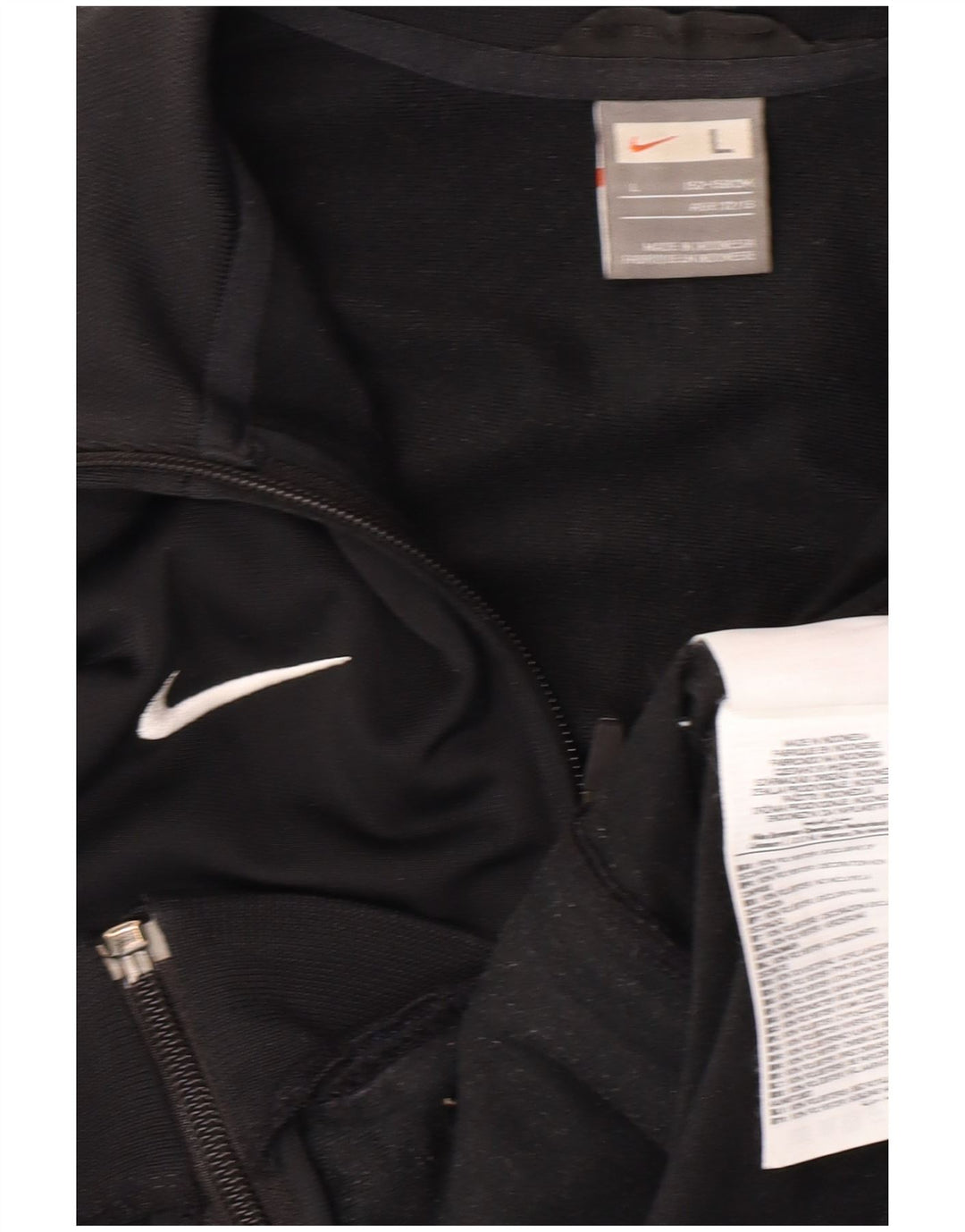 Giacca da tuta da ragazzo NIKE Inter Milan 12-13 anni in poliestere nero