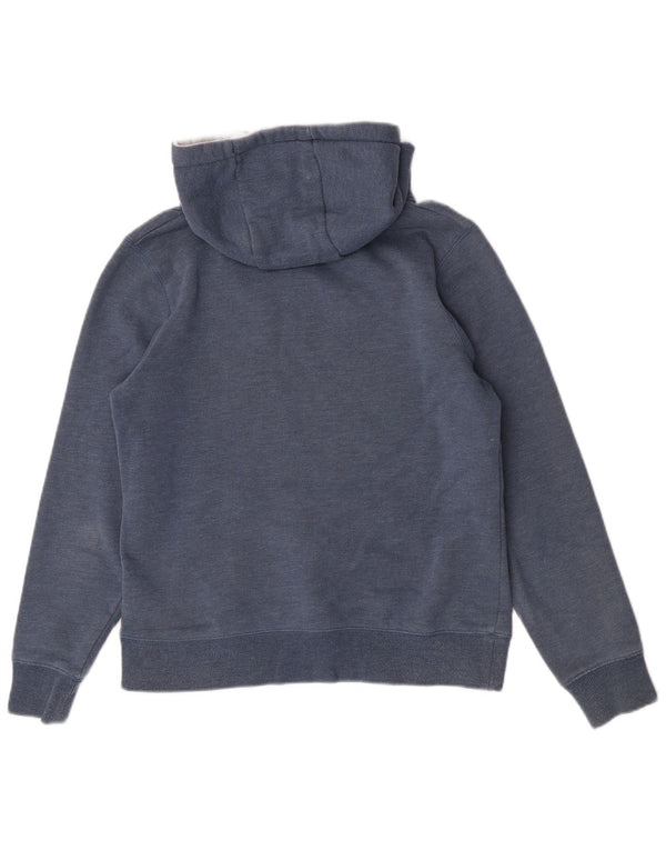 Maglione con cappuccio grafico da donna Animal UK 12 Cotone floreale blu navy medio