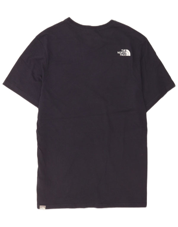 T-shirt grafica da uomo a maniche corte The North Face Top grande blu navy