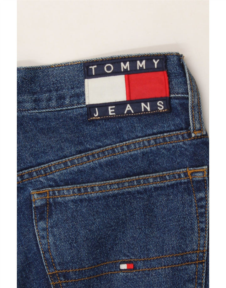 TOMMY HILFIGER Womens Slim Jeans  W27 L32 Navy Blue Cotton Vintage Tommy Hilfiger and Second-Hand Tommy Hilfiger from Messina Hembry 