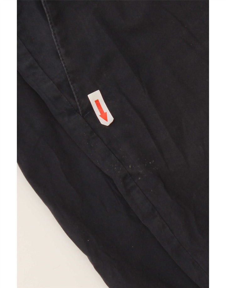 Pantaloncini chino da uomo Marks & Spencer W32 cotone blu navy medio