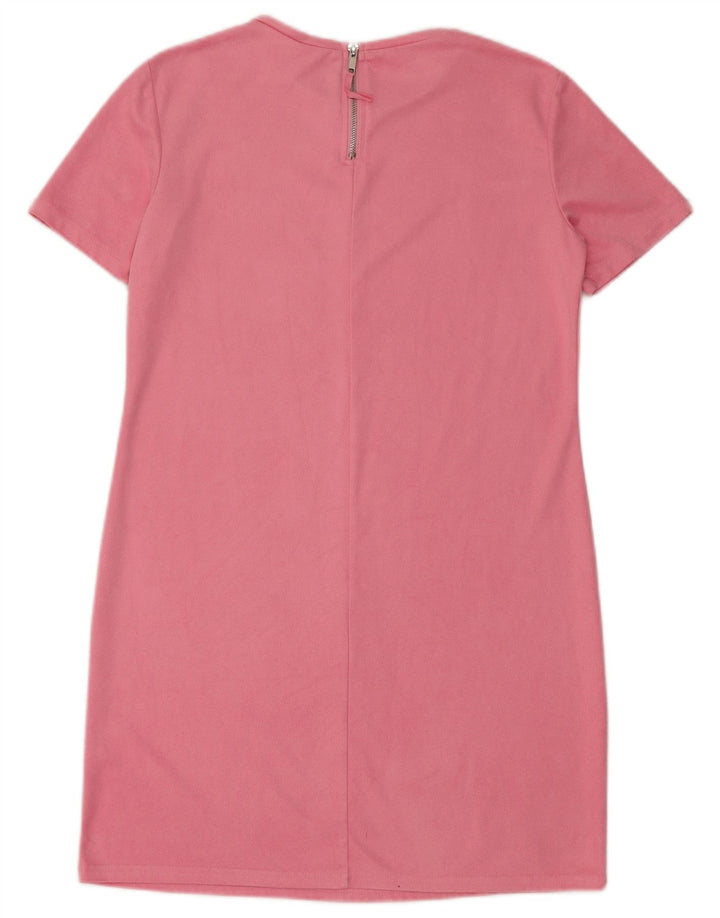 Abito a trapezio da donna Zara UK 14 rosa medio