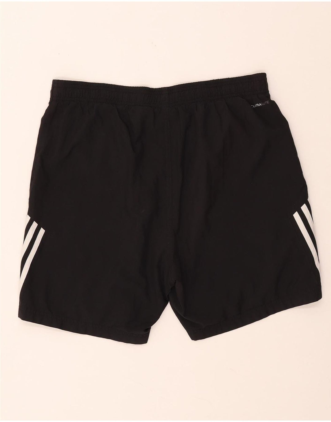 Pantaloncini sportivi Adidas Climalite da uomo medio poliestere nero