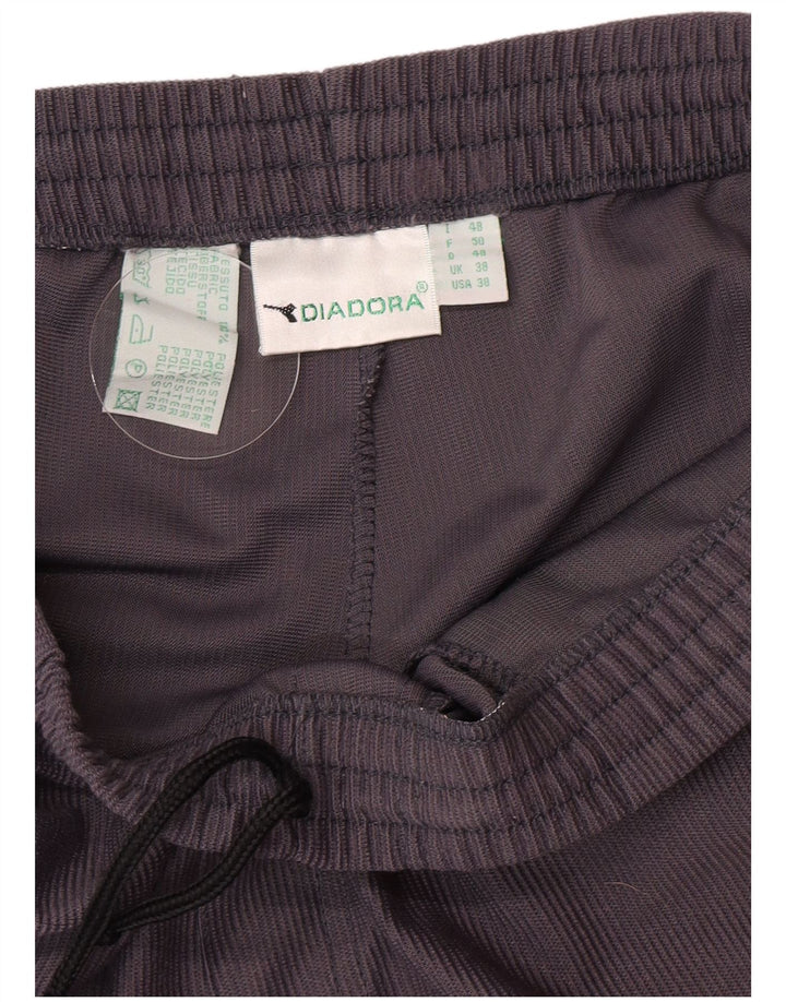 Pantaloni da tuta da uomo Diadora XL Grigio Poliestere