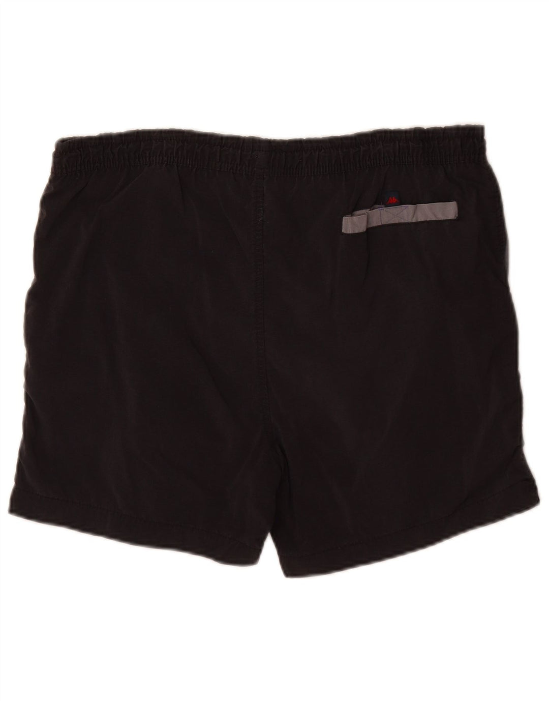 Pantaloncini da bagno da uomo Kappa medi in nylon nero