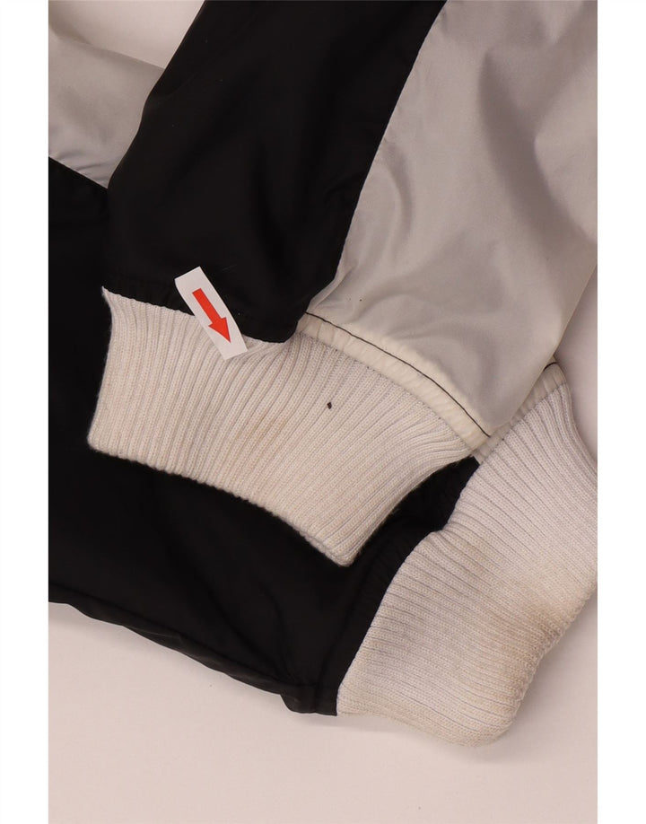 Giacca bomber da uomo Fila UK 40 Large nera in poliammide color block