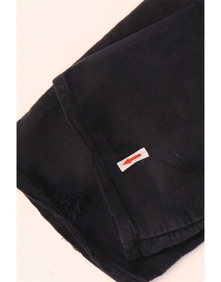 Pantaloni casual regolari da uomo Marks & Spencer W36 L29 cotone blu navy