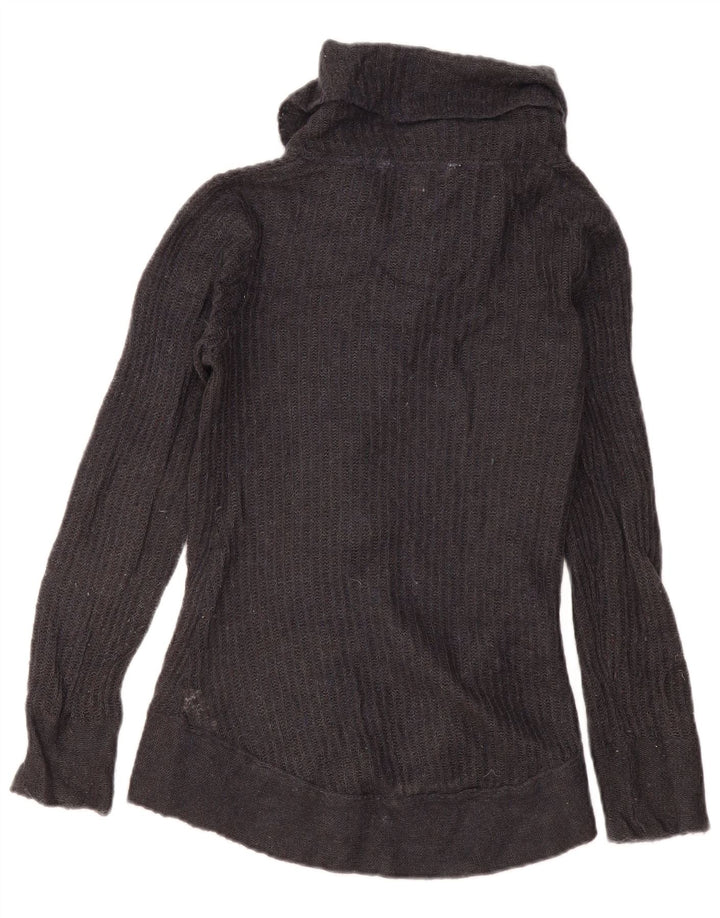 Maglione cardigan da donna Fat Face UK 10 Piccolo acrilico grigio