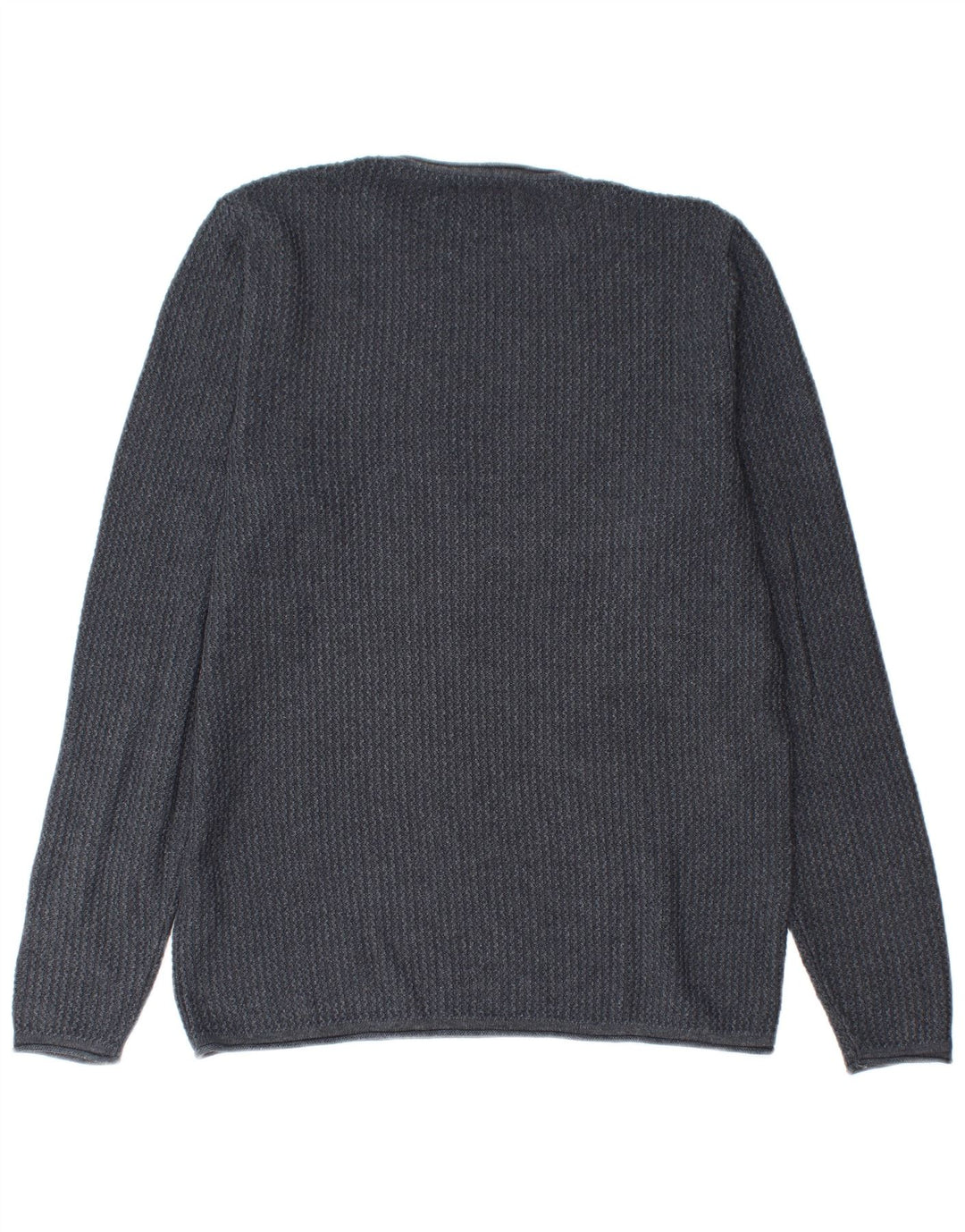 Maglione maglione girocollo da uomo Jack & Jones in cotone blu navy medio