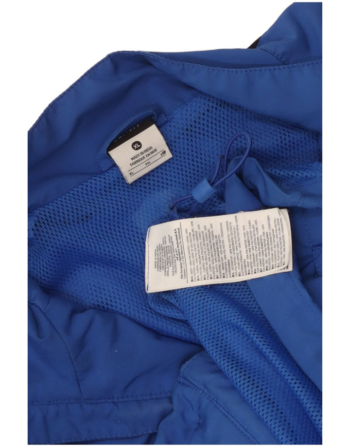 Giacca da tuta da uomo Nike XL Blu Colourblock Poliestere Sport