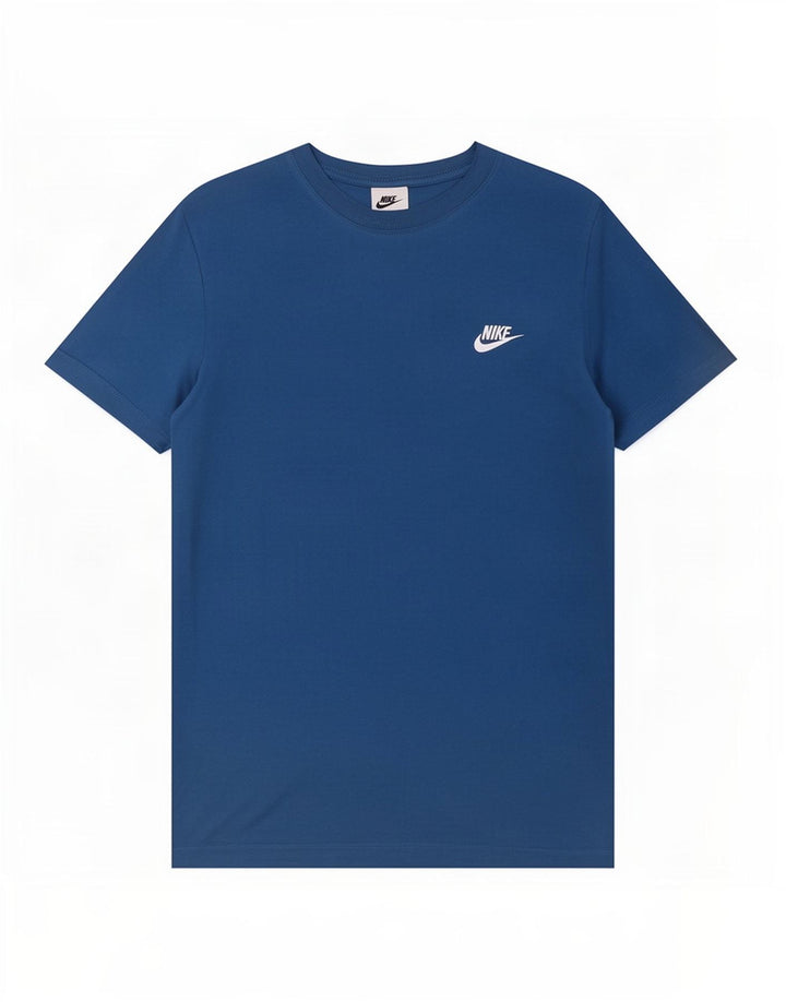 T-shirt da uomo Nike Top Large in cotone blu