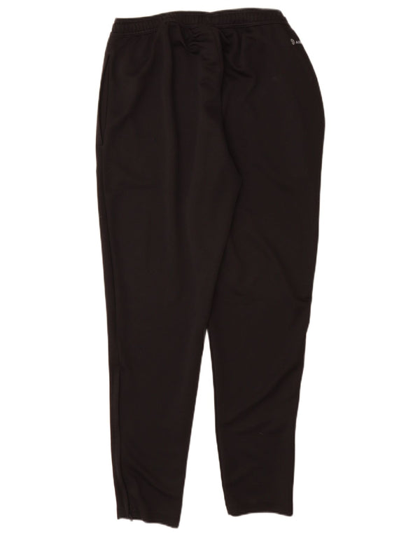 Pantaloni da tuta grafica Adidas Aeroready da donna UK 14 Large neri