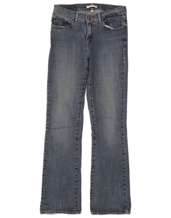 Jeans bootcut classici da donna Levi's US 6 medi W28 L32 cotone blu