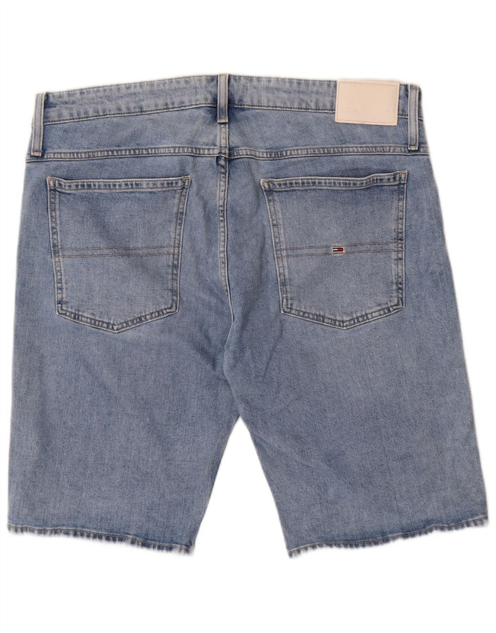 Pantaloncini di jeans da uomo Tommy Hilfiger W38 XL Blu