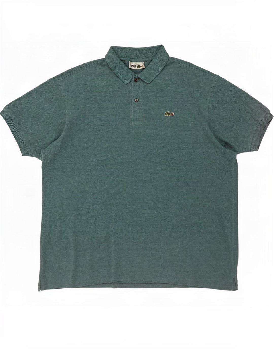 Polo da uomo Lacoste taglia 7 2XL cotone screziato blu