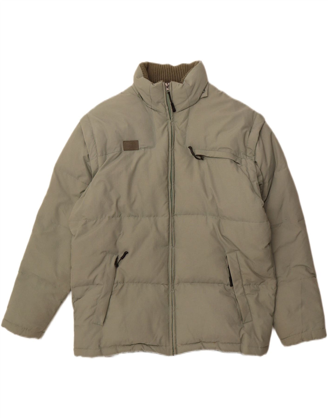 Giacca imbottita da uomo FILA UK 40 Large Verde Poliammide