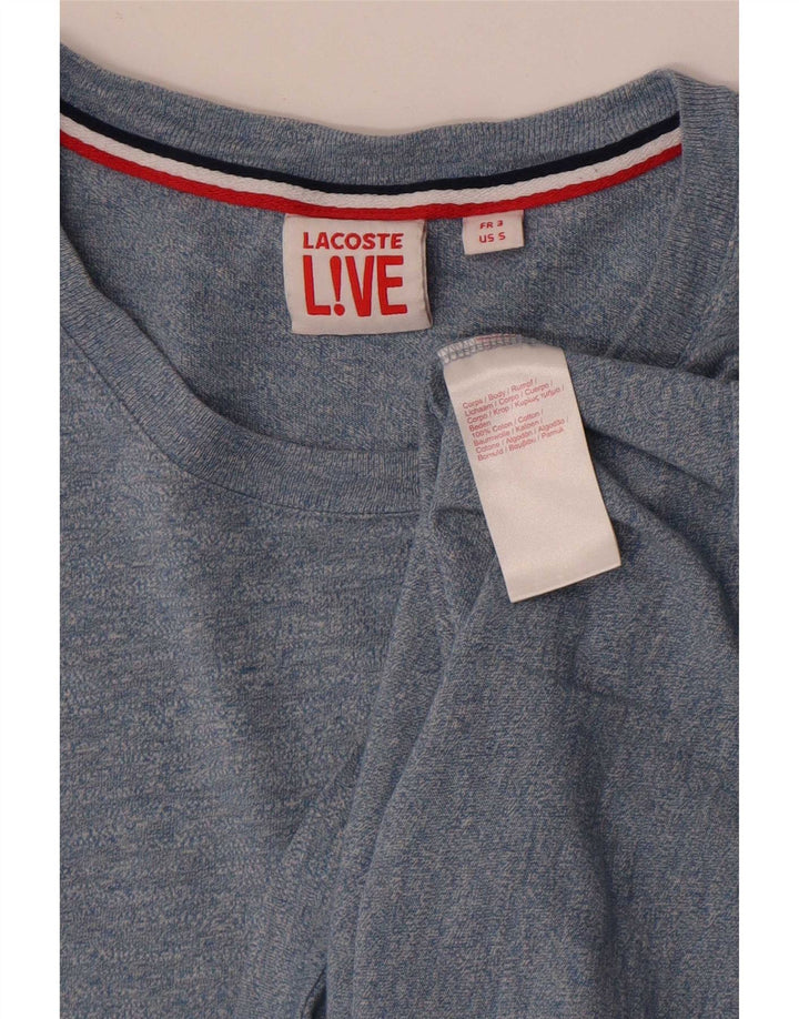 T-shirt da uomo Lacoste taglia superiore 3 piccola blu