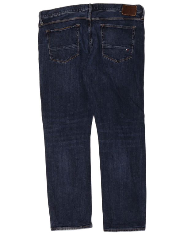 Jeans dritti Denton da uomo Tommy Hilfiger W36 L30 cotone blu
