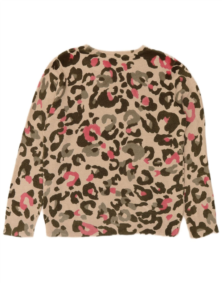 Maglione maglione con scollo a barca da donna Marks & Spencer UK 10 piccolo Beige