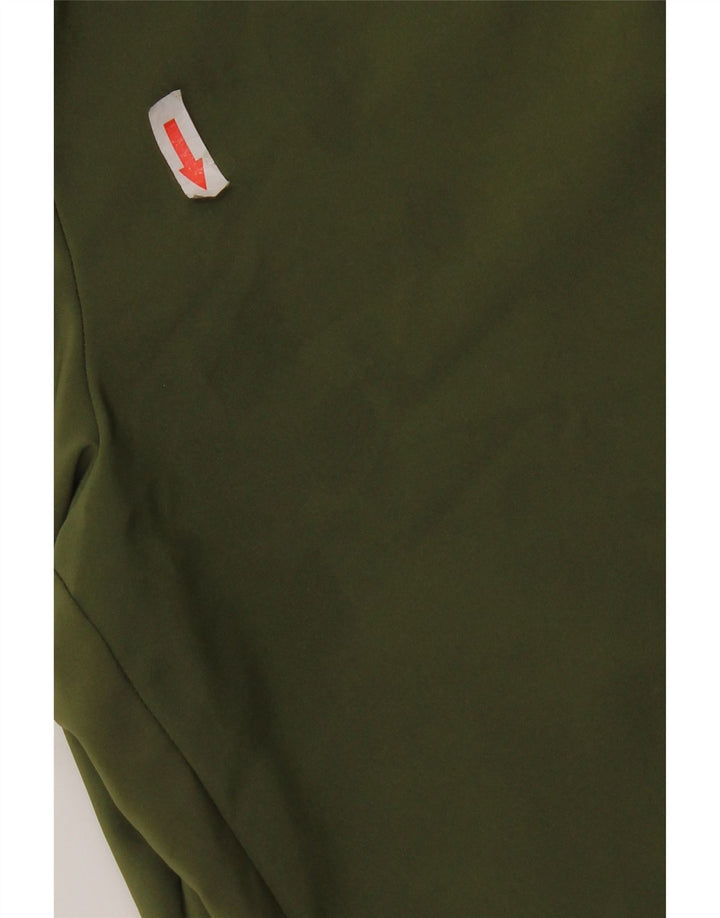 Pantaloncini sportivi da uomo Adidas piccoli in poliestere verde