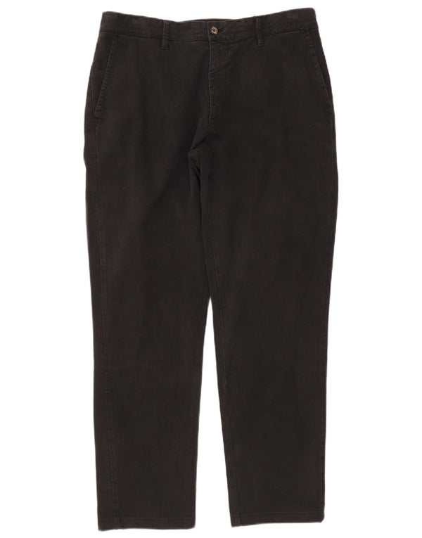 Pantaloni chino dritti da uomo Carrera W38 L31 cotone nero