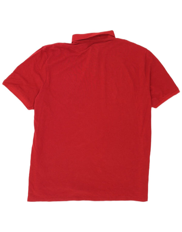 Camicia Polo Ralph Lauren da uomo vestibilità classica 2XL cotone rosso