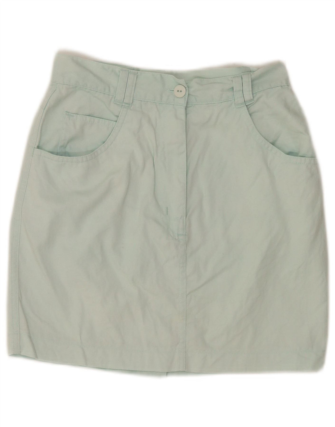 Minigonna da donna John F Gee EU 36 piccola W26 cotone blu