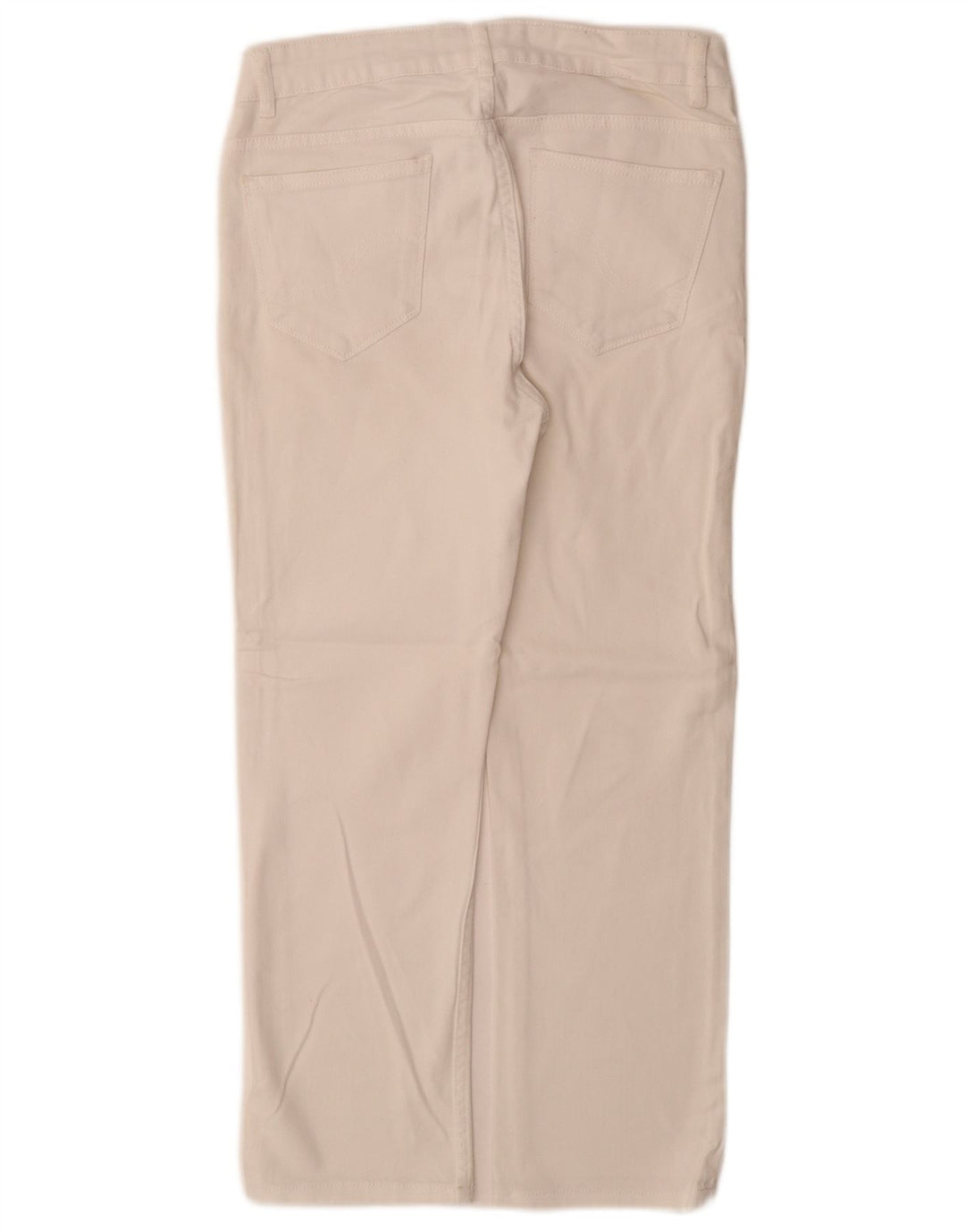 Jeans Capri da donna Fat Face UK 8 piccoli W26 L26 cotone bianco