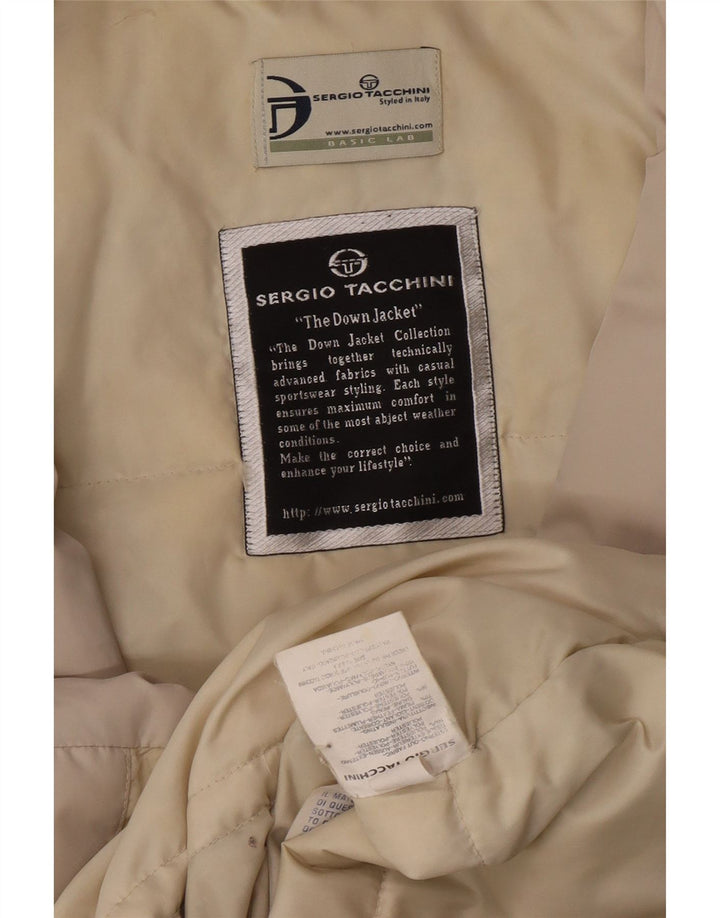 Piumino Donna Sergio Tacchini IT 46 Large Beige Poliestere