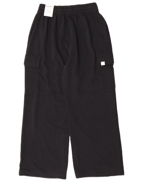 Pantaloni da tuta Nike da bambina a gamba larga cargo 12-13 anni Large in cotone nero